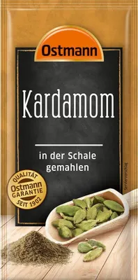 Immagine prodotto di Ostmann Gewürze Kardamom in der Schale gemahlen 7,5 g