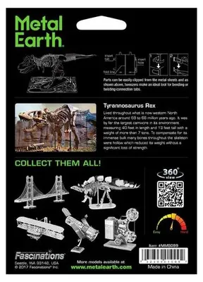 Productafbeelding van Metal Earth Tyrannosaurus Rex
