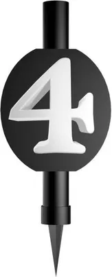 Obrázek produktu pro Dortová fontána, číslo 4, 12 cm