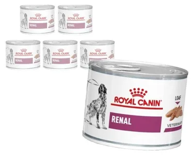 Produktbild von Royal Canin Veterinary VHN Renal 6x200g Nassfutter-Pastete für Hunde mit Niereninsuffizienz