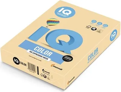 Zdjęcie produktu dla Papier kolorowy IQ A4-GO22, drobny złoty, 160 g, 250 arkuszy