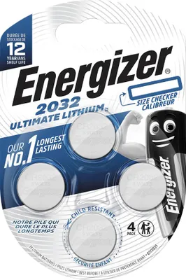 Immagine prodotto di ENERGIZER Batterie Lithium CR2032 3V (4er Blister)