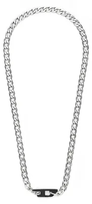 Immagine prodotto di Collana indispensabile in acciaio con logo D DX1636931