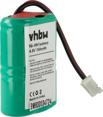 Produktbild von vhbw Akku kompatibel mit Dogtra WetlandHunter SD-400 Camo Hundehalsband Hunde-Trainer (150 mAh, 4,8 V, NiMH)