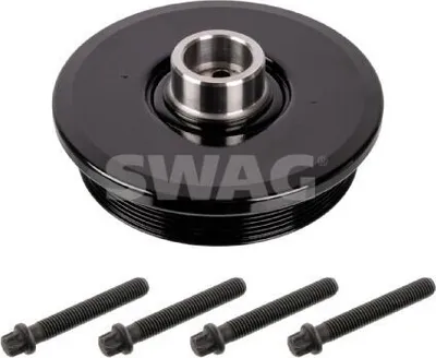 Produktbild von SWAG 33 10 1079 Riemenscheibe Kurbelwelle für BMW 5 Touring (F11) 167mm 5-Rippen