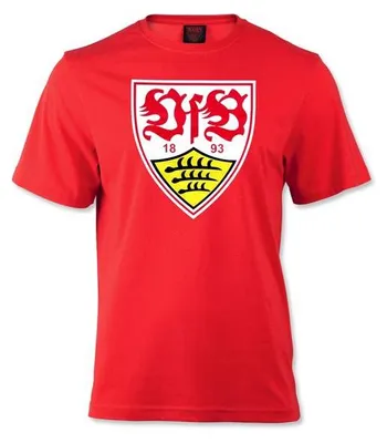 Produktbild von VfB Stuttgart T-Shirt Wappen rot Gr. XXL