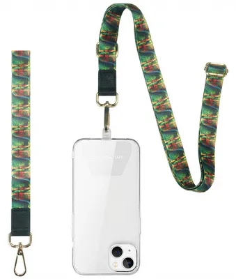 Imagen del producto de Cordón de móvil universal ajustable + correa para la muñeca - Retro