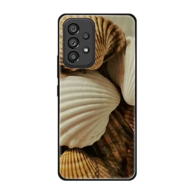 Produktbild von König Design Hülle kompatibel mit Samsung Galaxy A53 5G Kunststoff Soft Handyhülle - Handy Case Muscheln