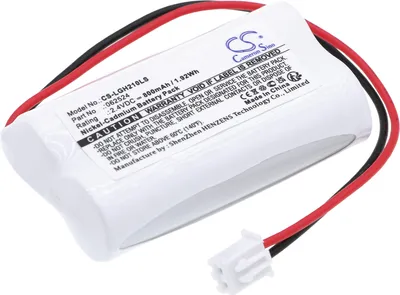Image de TECHTEK Batterie compatible avec [Legrand] 0 610 87, 061087, 062514, 062524, 62524, 758803, 806071, BAEH, BAEH ECO1, BAES, HB00026TA, LEG062524, U21L