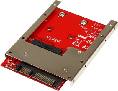 Produktbild von StarTech.com mSATA SSD auf 2,5 Zoll SATA Adapter / Konverter
