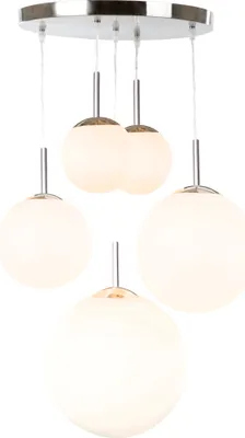 Produktbild von Globo Lighting Hängeleuchte Metall Nickel matt, 2x E27 ILLU