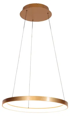 Obrázok produktu pre Závesná lampa - zlatá - Ringlede - kov - Ø 60cm - LED - 4612GO - Steinhauer