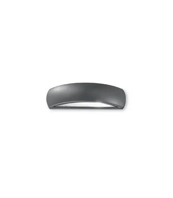Produktbild von Moderne Wandleuchte Giove Aluminium Anthrazit 1 Leuchte E27
