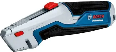 Produktbild von Bosch Professional Teppichmesser, Universal, Robustes Aluminiumgehäuse, Klingenwechsel ohne Werkzeug
