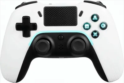 Zdjęcie produktu dla Deltaco Gaming GAM-139-W, Gamepad, Android, PC, PlayStation 4, Przycisk Makro, Cyfrowy, Wielobarwny, Przewodowy i Bezprzewodowy