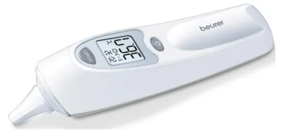 Produktbild von Beurer FT 58 Infrarot-Fieberthermometer, Ohrmessung, Speicherfunktion, Signalton, inkl. Batterie