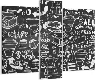 Produktbild von Bild auf Leinwand - Leinwandbild - Graffiti modern - 95x80cm - Wand Bild - Wanddeko - Wandbilder - Leinwanddruck - Bilder - Kunstdruck - Wanddekoration - Leinwand bilder - Wandkunst - CB95x80-3788