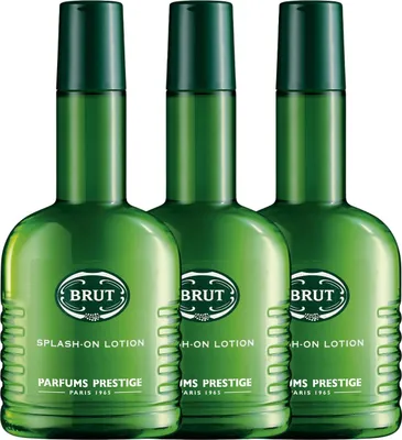 Immagine prodotto di 3x Brut Splash On Lotion 200ml ciascuno Lozione rinfrescante per uomo