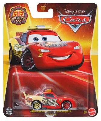 Zdjęcie produktu dla Disney Pixar Cars JDG59, Samochód, 3 lat(a), Metal, Czerwony, Żółty