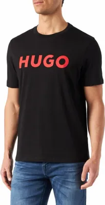 Produktbild von HUGO Dulivio Grafik-T-Shirt, Schwarz XL