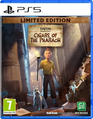 Obrázek produktu pro Microids Tintin Reporter: Cigars of the Pharaoh PS5, PlayStation 4, Očekáváno hodnocení, Fyzické médium