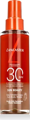 Produktbild von Lancaster Sun Beauty Sun Body Water SPF 30, Sonnenschutzspray, Körper, Spray, Feuchtigkeitsspendend, Auffrischend, Reparatur, Jeder Hauttyp, 150 ml