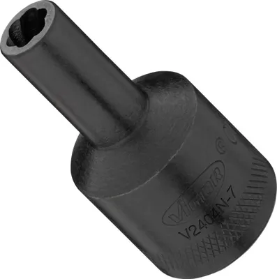 Produktbild von VIGOR Spiralnutenausdreher-Einsatz V2404N-7 1/2" Schraubenausdreher SW 7
