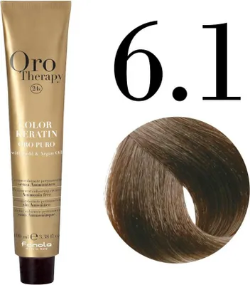 Obrázek produktu pro Fanola Oro Therapy Colour Keratinový permanentní barvicí krém 100 ml