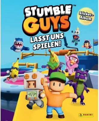 Produktbild von Stumble Guys - Lasst uns spielen! - Sticker Collection Album *Deutsche Version*