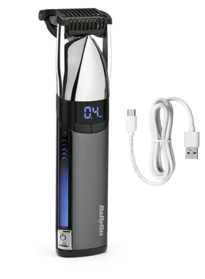 Produktbild von BaByliss Super-X Metal S996E, Eingebautes Display, Waschbar, Wechselstrom/Batterie, Silber