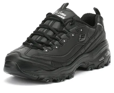 Produktbild von Skechers Damen D'lites-Fresh Start Sneaker, Schwarz Silberfarben, 36.5 EU