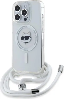Obrázek produktu pro Karl Lagerfeld Iml Choupette Head&Cord Magsafe Case pro Iphone 15 Pro Max - čirý