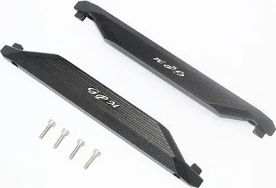Produktbild von Aluminium Chassis - Seitenschutzt schwarz GPMTXMS014BK