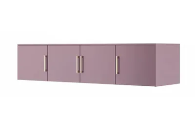 Produktbild von Viertüriger Kleiderschrankanbau 196 AGNESA - Pflaume
