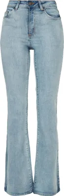 Produktbild von Urban Classics Ladies - High Waist Flared Denim Jeans - W27
