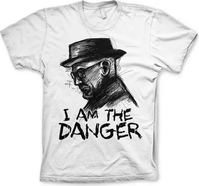 Produktbild von I Am The Danger T-Shirt - Medium - White