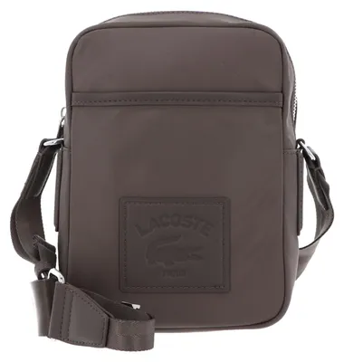 Immagine prodotto di LACOSTE borsa a tracolla Vertical Camera Bag Morel grigio talpa