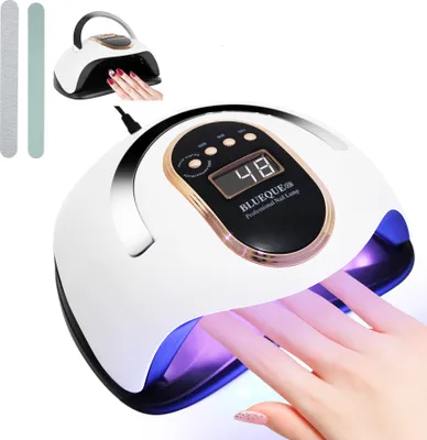 Obrázok produktu pre Speed 168W UV lampa na gélové nechty, 36-LED prenosná UV lampa na všetky gélové nechty
