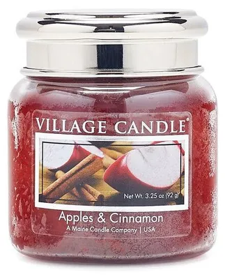 Zdjęcie produktu dla Mała świeca Apples & Cinnamon Village Candle