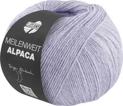 Produktbild von Lana Grossa - Meilenweit 6-fach 150g Alpaca uni 1024 zartlila