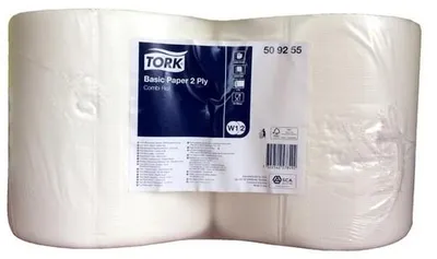 Obrázok produktu pre Tork 509255, Biela, 184 m, 23,4 cm, 25 cm, 7,5 cm, 500 x 250 x 234 mm