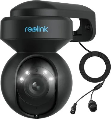 Produktbild von Reolink E1 Outdoor, IP-Sicherheitskamera, Innen & Außen, Verkabelt & Kabellos, Zimmerdecke, Schwarz, Weiß, Wasserdicht