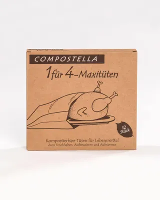 Produktbild von 1 für 4 - Maxitüten 12 Papiertüten