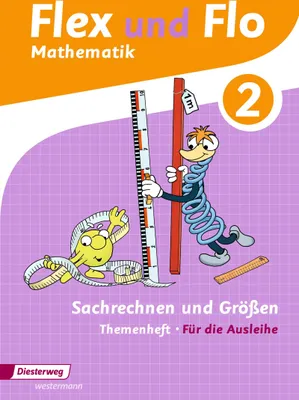 Produktbild von Flex und Flo. Sachrechnen und Größen 2: Für die Ausleihe