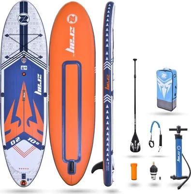 Produktbild von ZRAY D2 SUP Board Stand Up Paddle aufblasbar Surfboard Paddel 325x81x15cm