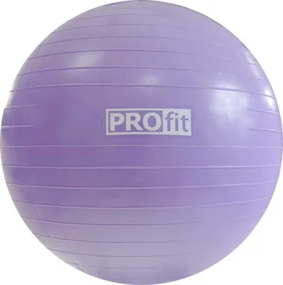 Zdjęcie produktu dla Piłka gimnastyczna Profit 45 cm Fioletowa z pompką DK 2102