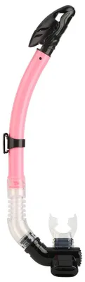 Produktbild von Komfortabler Trockenschnorchel mit Silikonmundstück, Easy Breathe Schnorchel (rosa)