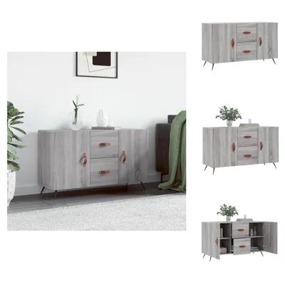 Image de vidaXL Sideboard Gris Sonoma 100x36x60 cm Bois composite - Sideboards