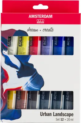 Produktbild von Amsterdam 17820603, Multi, Acrylfarbe, Flüssigkeit, 12 Stück(e)