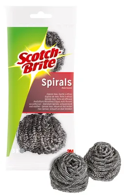 Produktbild von Scotch Brite Edelstahl Spirale klein Vorteilspack 3+1